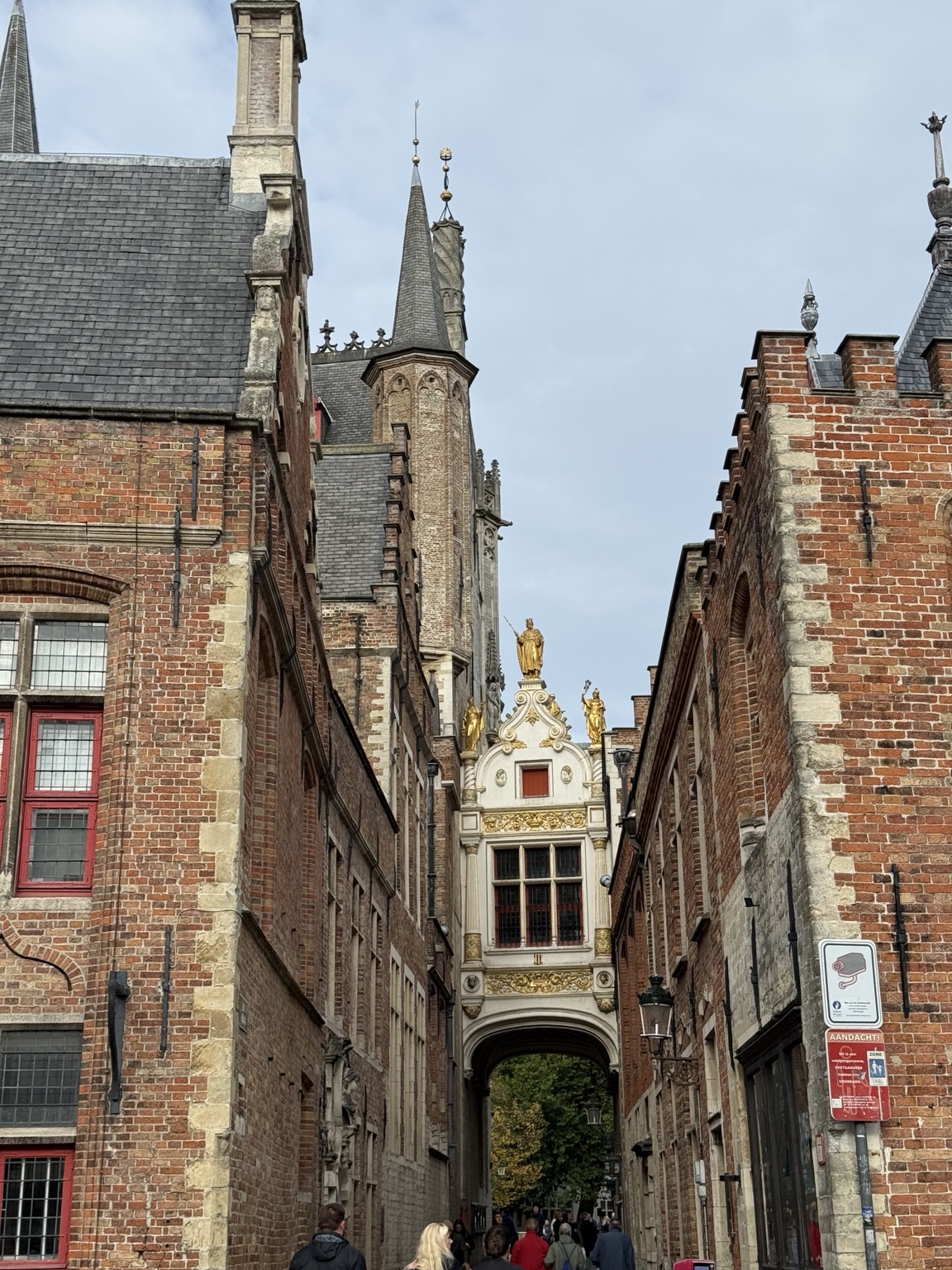 The elegant passageways of historic Bruges